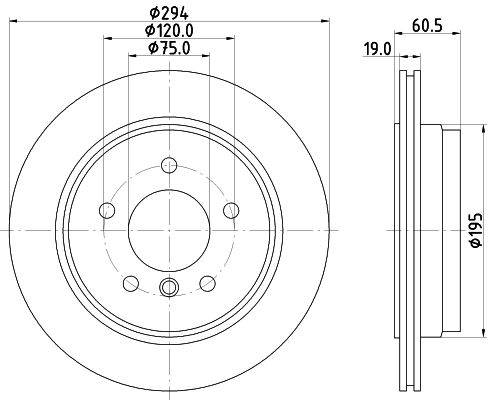 34216864044H 8DD 355 112-271 Brake Disc