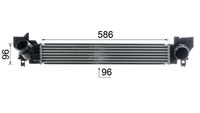 17517617597MO 17517617597 17 51 7 617 597 7617597 CI 614 000P MINI F60 -  Charge Air Cooler